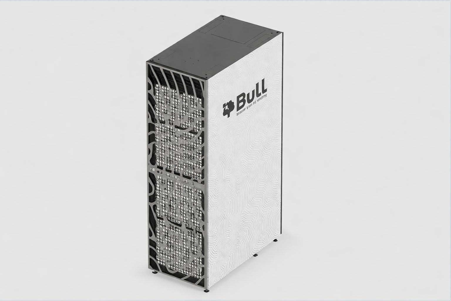 Rack serveur Qaptiva 800 avec logo Bull