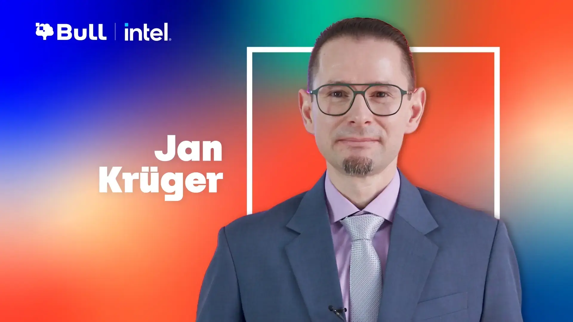 Jan Kruger on coloured backgrouond