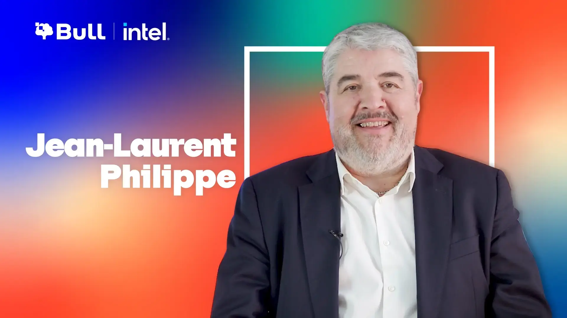 Jean-Laurent Philippe on coloured background